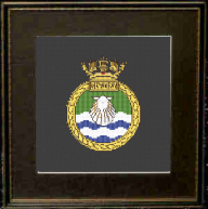 HMS Veryan Bay Badge/Crest 